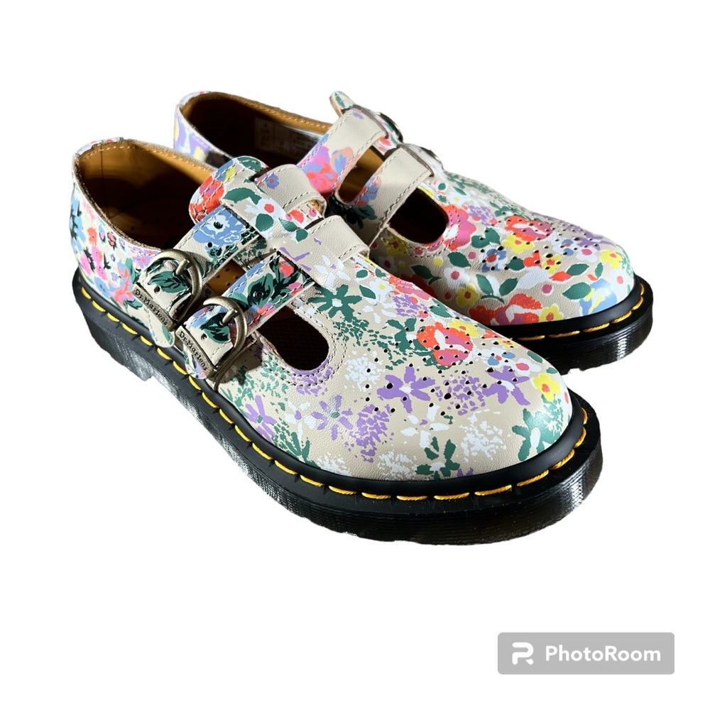 Dr. Martens Multicolor Floral Loafers